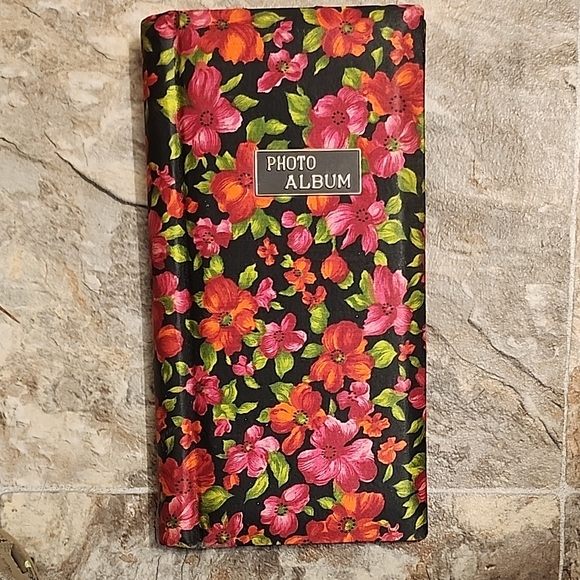 Floral Photo Album Vintage From 1960 - Picture 1 of 9